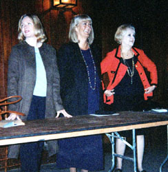 Lara Parker, Terry Crawford & Diana Millay